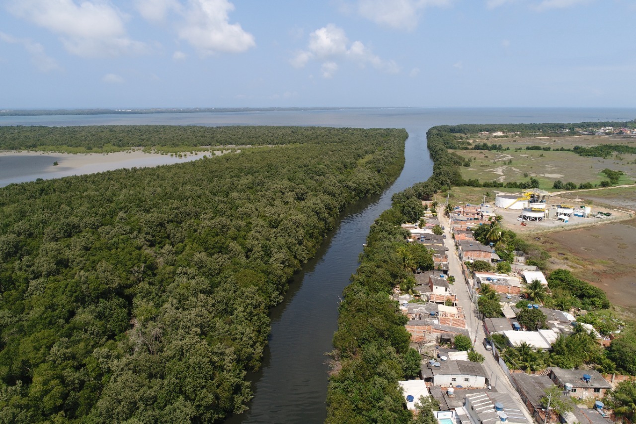 Estação de Tratamento de Esgoto na Zona Oeste