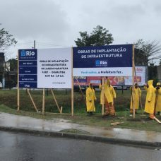 Mobilização de canteiro em Jardim Maravilha