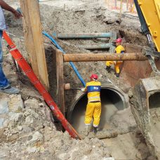 Obras na Rua Iaraquã - Campo Grande