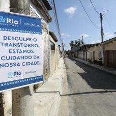 Rua concluída na Comunidade do Rollas