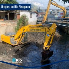 Limpeza no Rio Piraquara