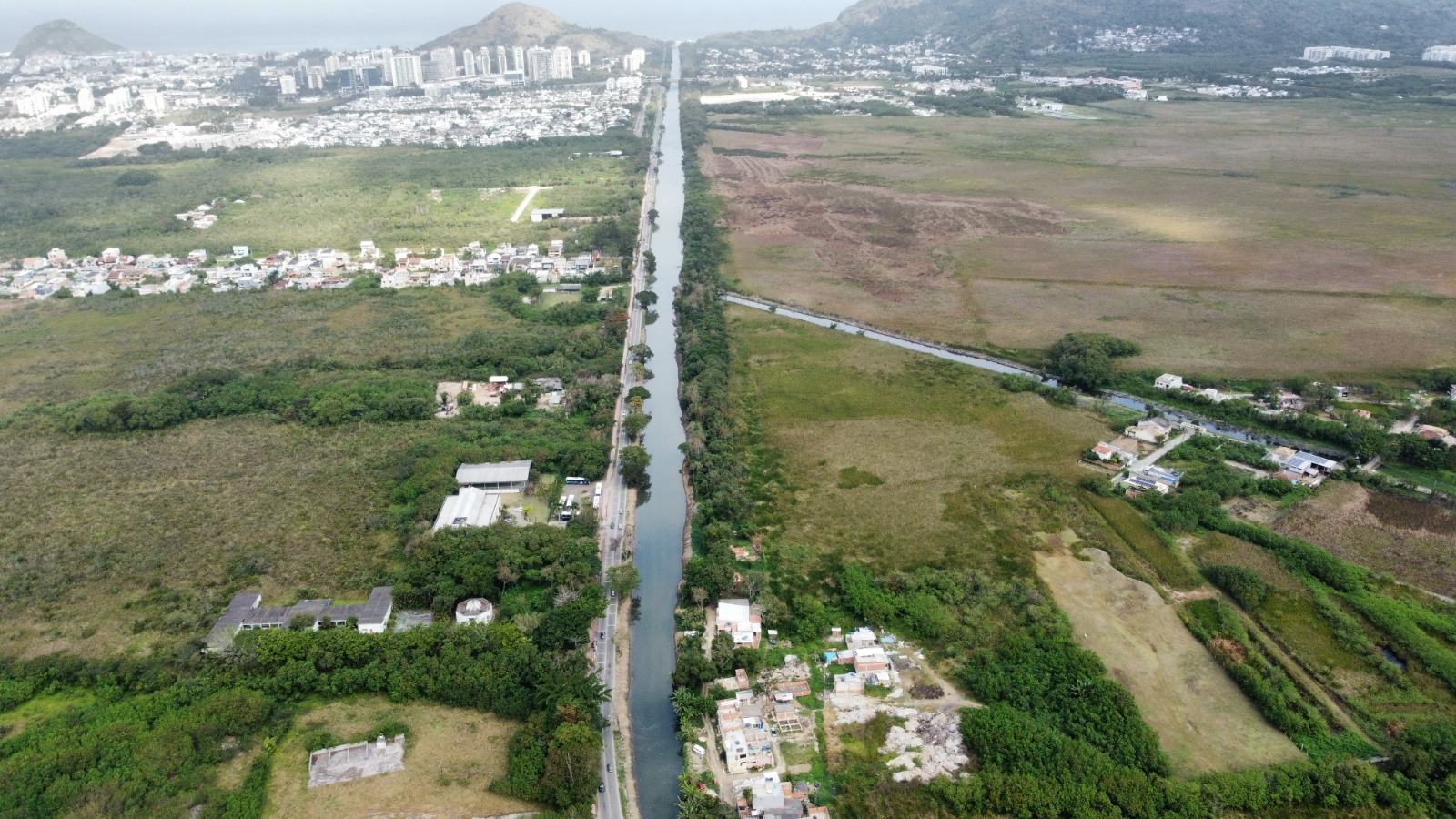 Canal do Rio Morto após limpeza