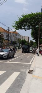 Rua Aristides Caire liberada para o trânsito nestes sábado (7/10)