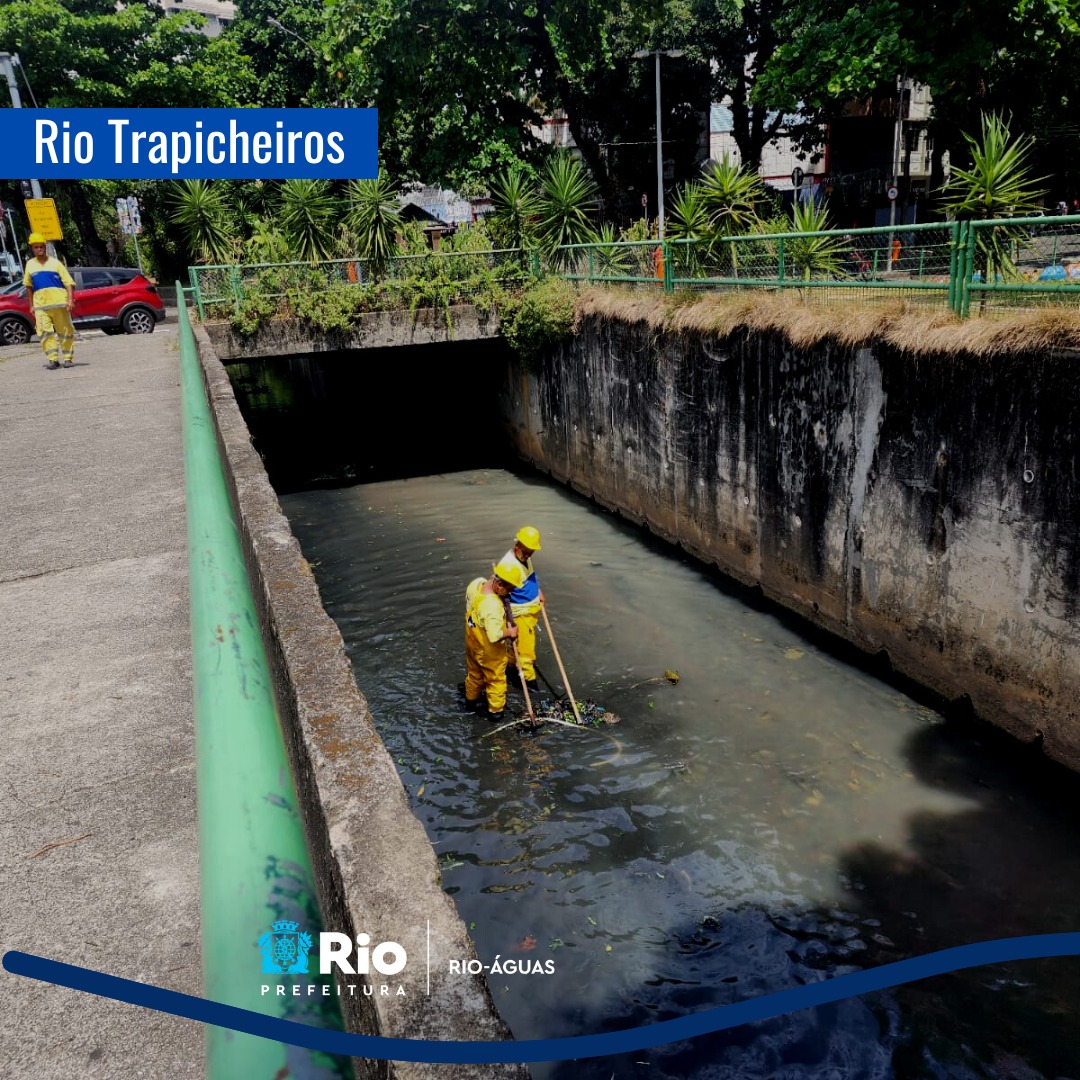 Limpeza do Rio Trapicheiros