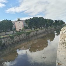 Rio Grande após limpeza
