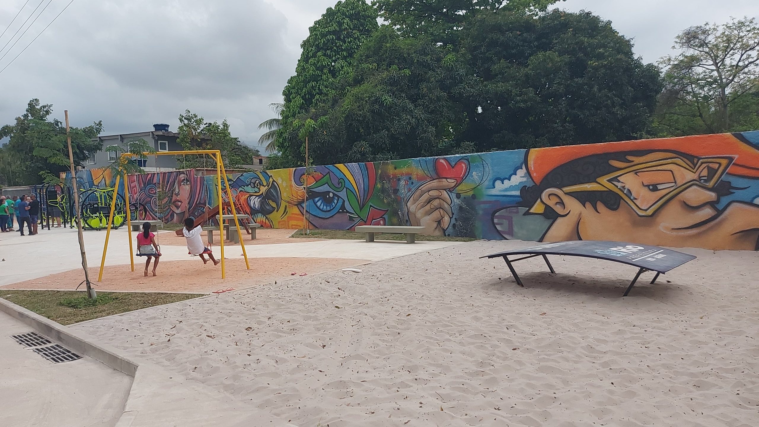 Mural de grafite no Santimo, pintado apos obra de drenagem (Divulgacao_Fundacao Rio Aguas) 3 (1)