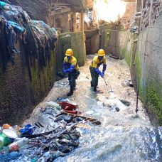 Rio-Águas atuando na Rocinha